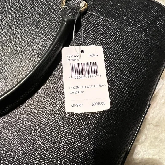 Coach Black Laptop Bag for Women - Picture 2 of 8
